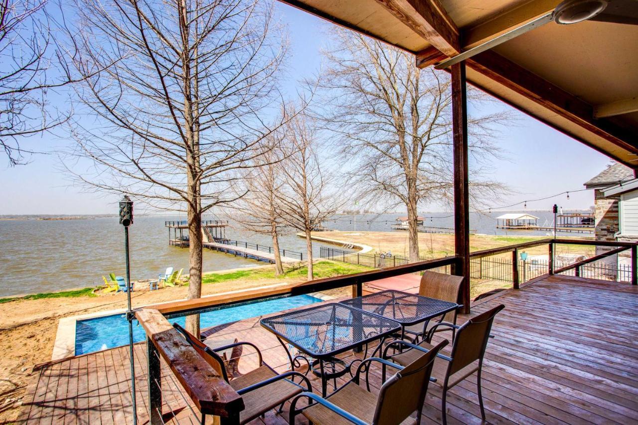 Cedar Creek Lakefront Vacation Rental With Pool Gun Barrel City Екстер'єр фото